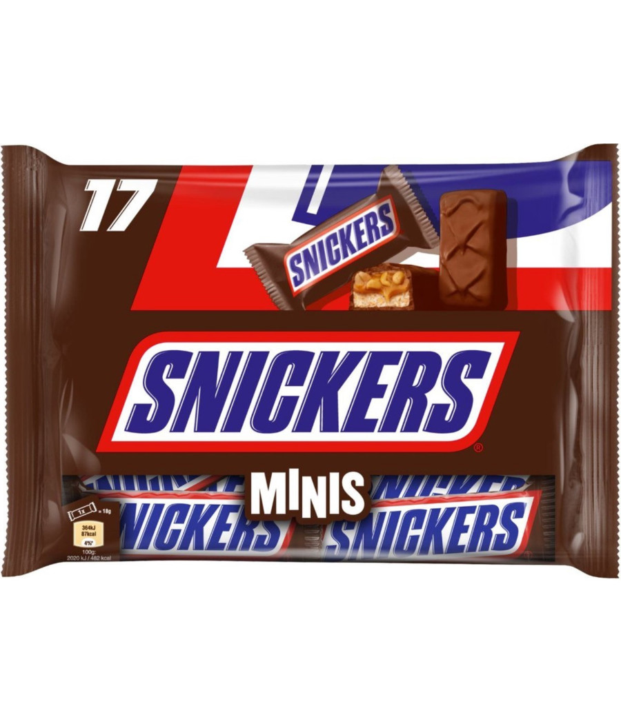MINI BARRES CHOCOLATEES SNICKERS 333G