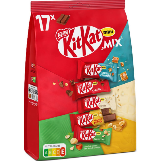 MINI BARRE CHOCOLATÉE KITKAT MIX NESTLÉ 240,9G