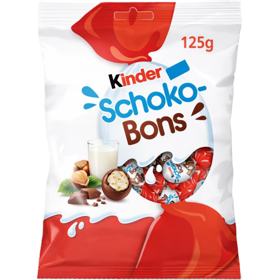 BONBONS CHOCOLAT AU LAIT SCHOKO-BONS KINDER 125G