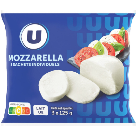 MOZZARELLA U  375 G