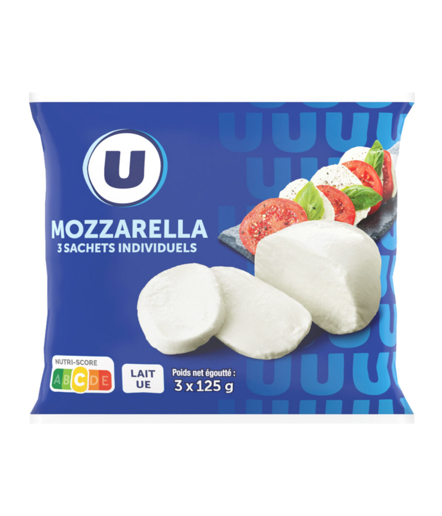 MOZZARELLA U  375 G