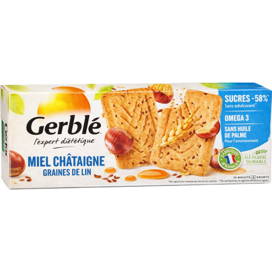 BISCUITS MIEL CHATAIGNE GERBLE 200G