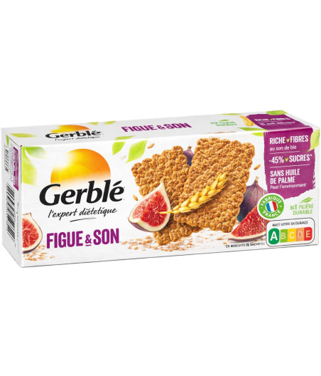 BISCUITS FIGUE ET SON GERBLE 210G