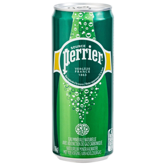 CANETTE PERRIER EAU GAZEUSE 33CL