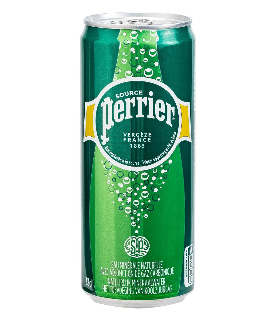 CANETTE PERRIER EAU GAZEUSE 33CL