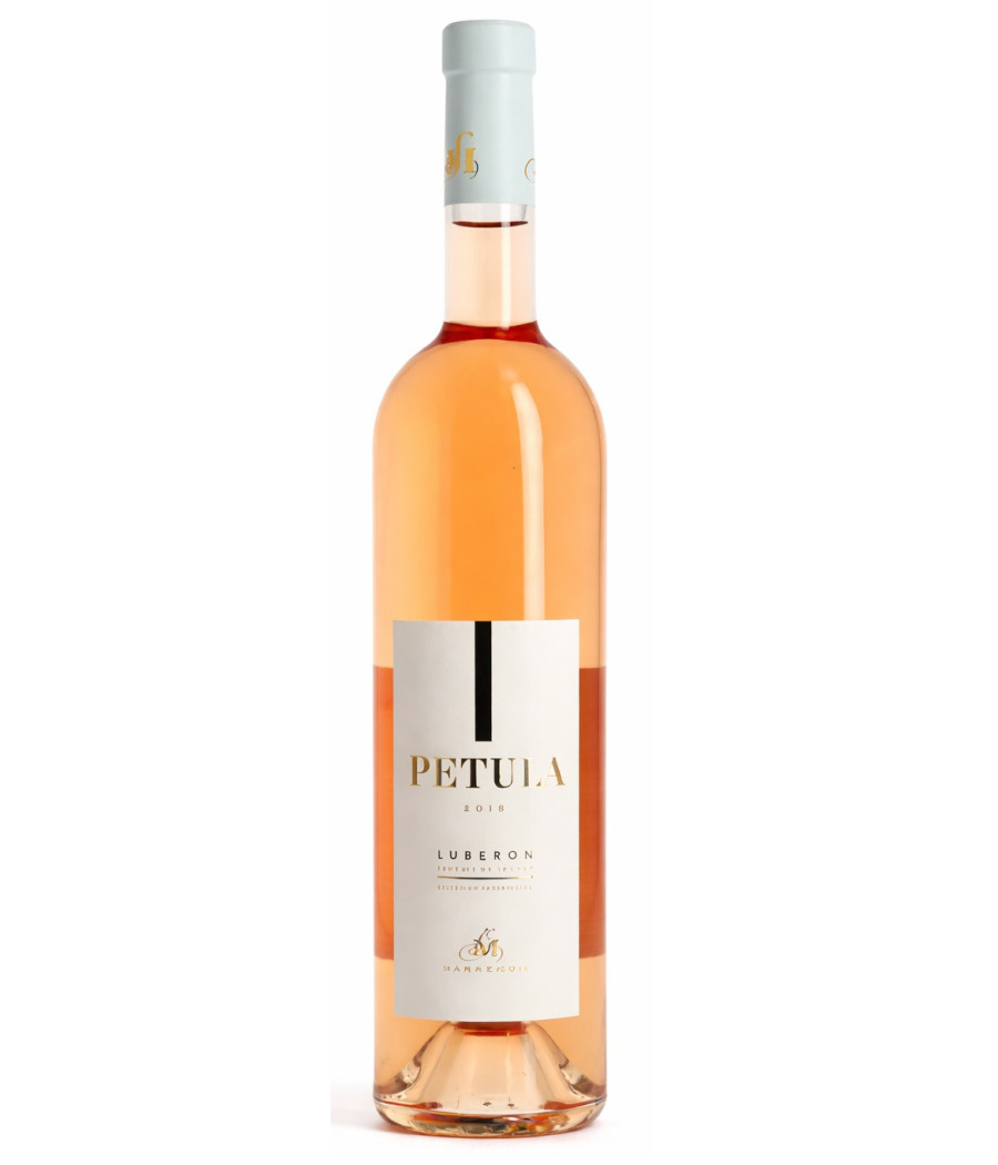 VIN ROSE PETULA AOP LUBERON VALLEE DU RHONE 75CL