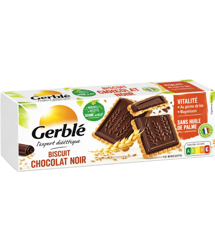 BISCUIT CHOCOLAT NOIR GERBLE 150G