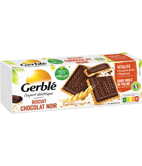 BISCUIT CHOCOLAT NOIR GERBLE 150G