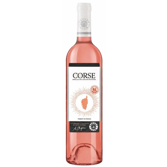 BOUTEILLE DE VIN ROSÉ CORSE 75CL