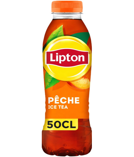 ICE TEA PECHE LIPTON 50CL