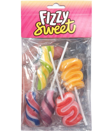 SUCETTES TWISTY POP FIZZY 85G