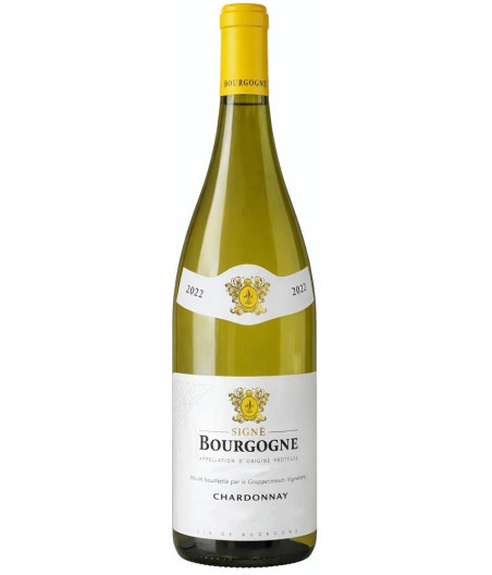 BOUTEILLE DE VIN CHARDONNAY BOURGOGNE 75CL