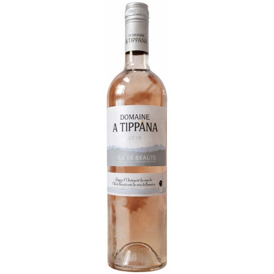 BOUTEILLE DE VIN ROSÉ DOMAINE A TIPPANA ÎLE DE BEAUTÉ 75CL