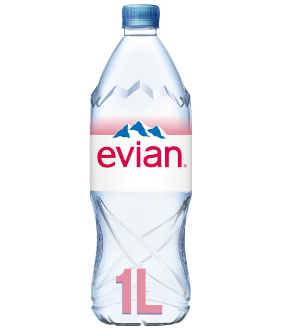 EAU MINERALE EVIAN 1L