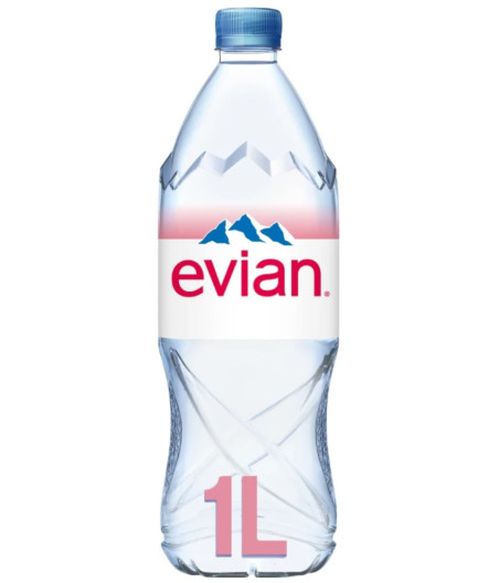 EAU MINERALE EVIAN 1L