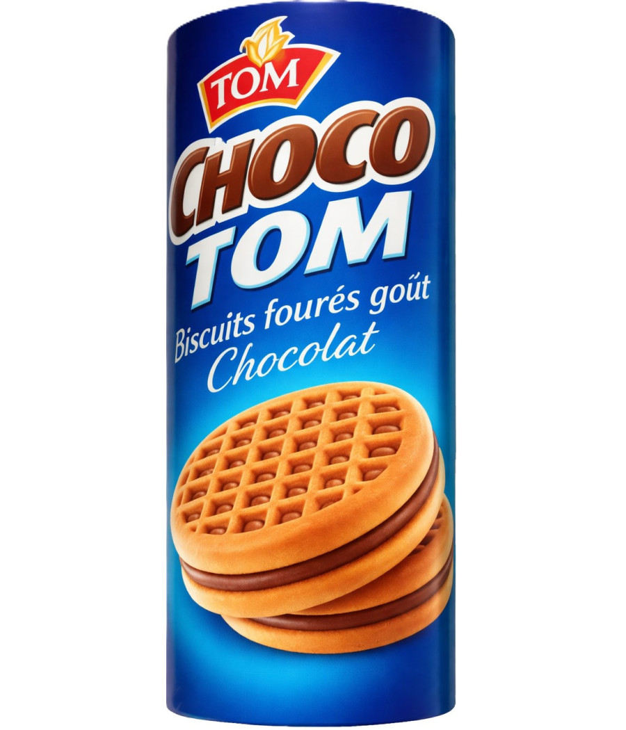 BISCUITS AU CHOCOLAT CHOCOTOM NOISETTE TOM 190G
