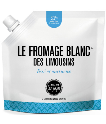 FROMAGE BLANC LAITERIE LES FAYES 2.5 KG