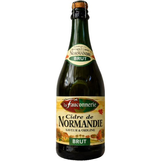 CIDRE DE NORMANDIE BRUT LA FAUCONNERI 75CL