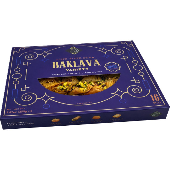 ASSORTIMENT VARIETY BAKLAVA 250G