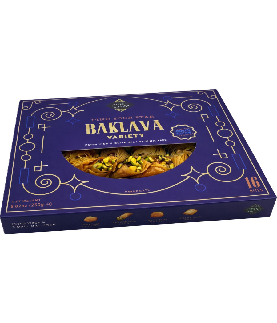 ASSORTIMENT VARIETY BAKLAVA 250G