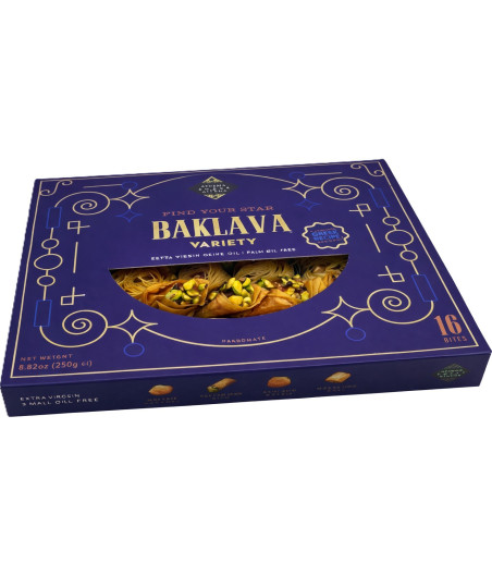 ASSORTIMENT VARIETY BAKLAVA 250G