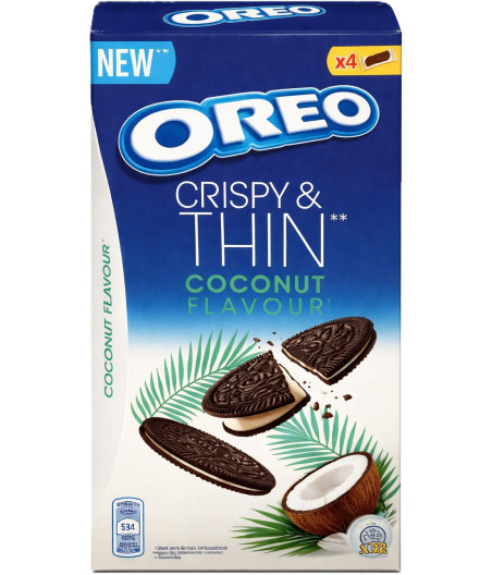 BISCUITS CRISPY & THIN COCONUT OREO 192G