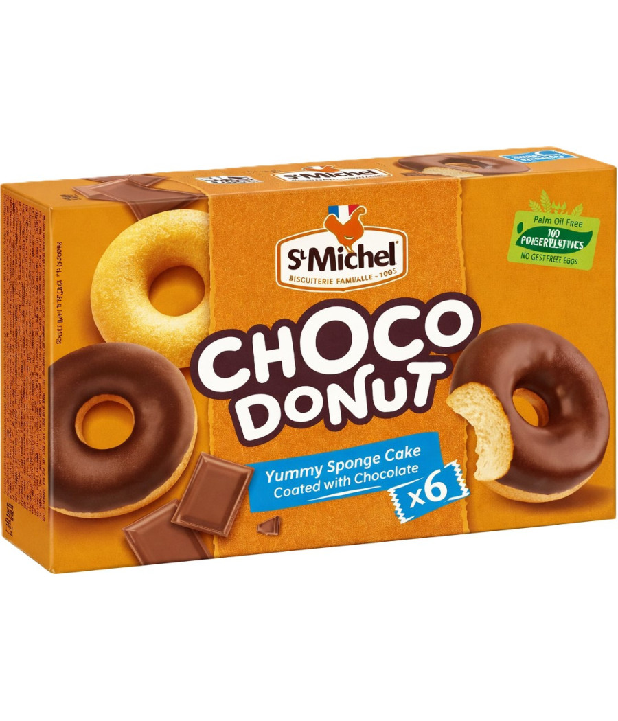 GATEAUX CHOCO DONUT ST MICHEL 180G