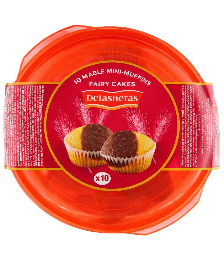 MINI MUFFINS MARBRE DELASHERAS 250G