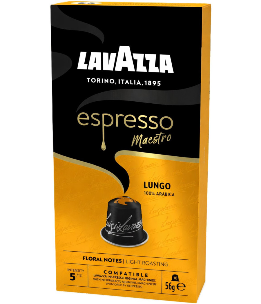 CAPSULES ALU LUNGO LAVAZZA 56G