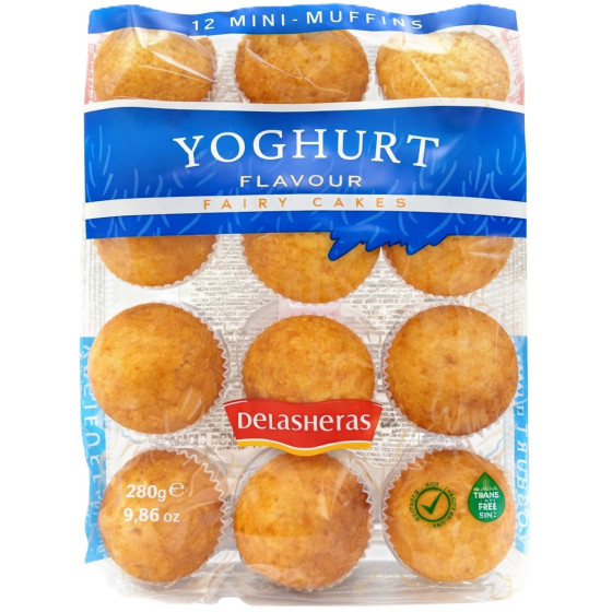 12 MINI MUFFINS DELASHERAS 280G