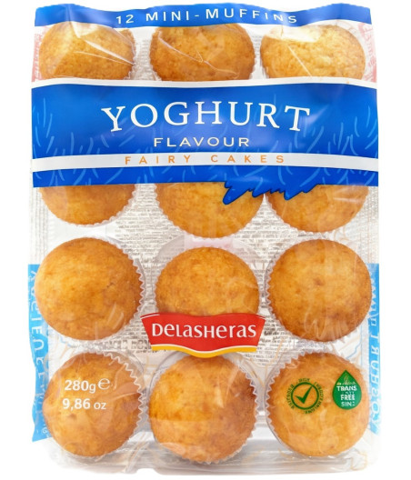 12 MINI MUFFINS DELASHERAS 280G