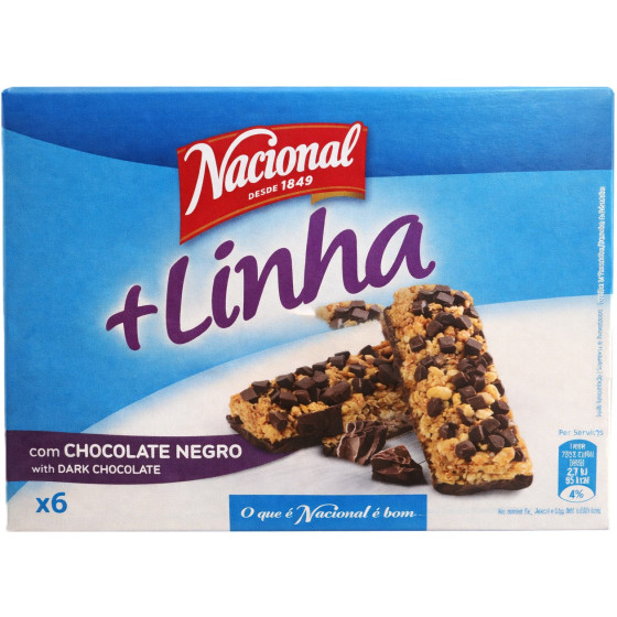 BARRES DE CHOCOLAT NOIR LINHA NACIONAL X6