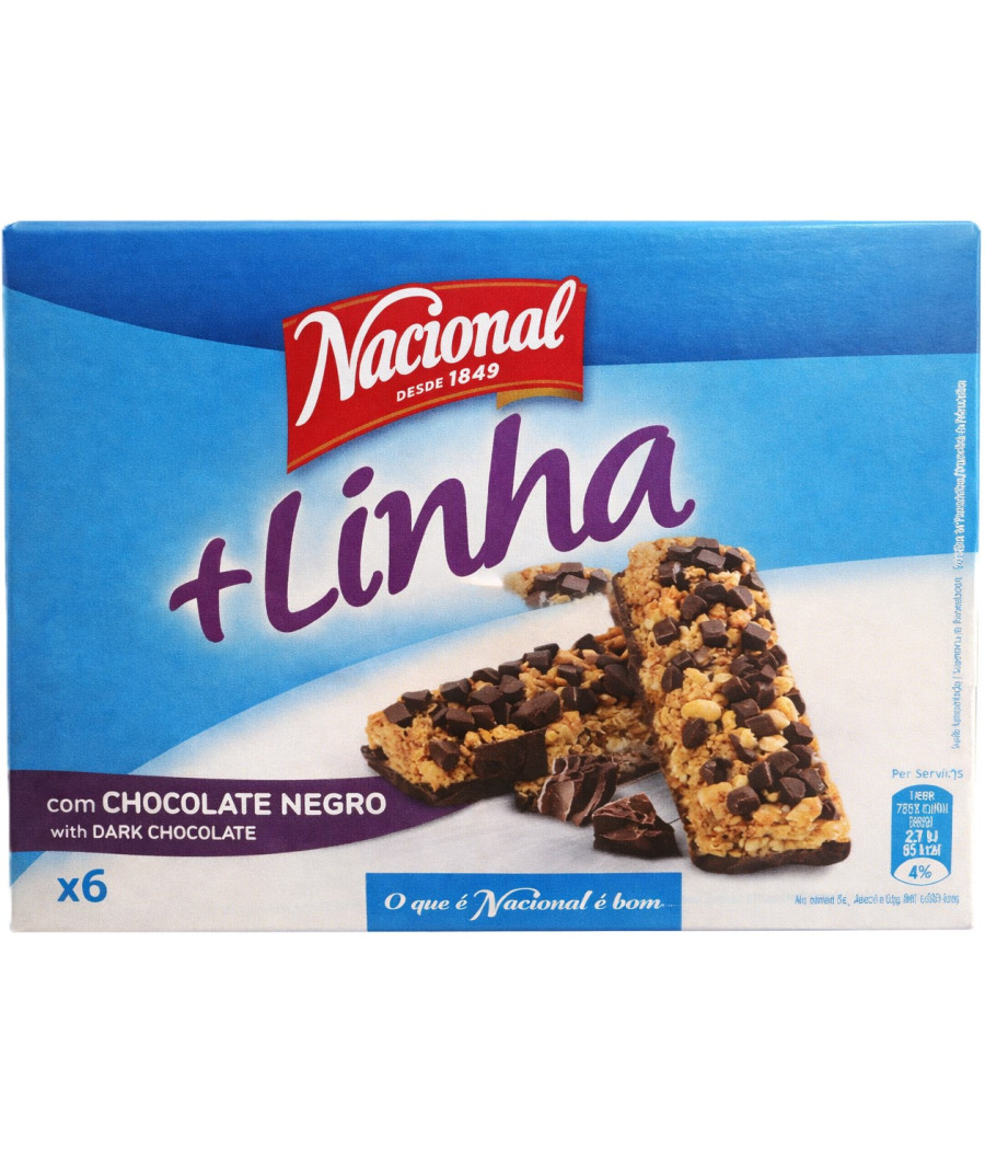 BARRES DE CHOCOLAT NOIR LINHA NACIONAL X6