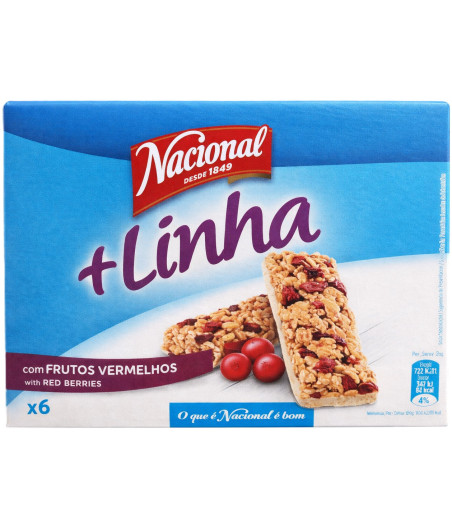 BARRES DE CEREALE FRUTO LINHA NACIONAL X6