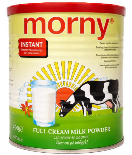 LAIT ENTIER EN POUDRE MORNY 400G