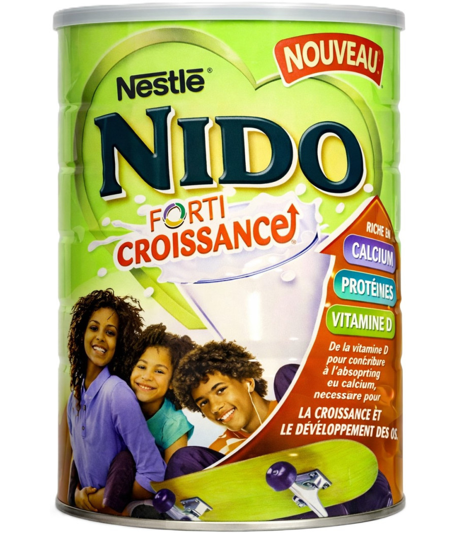 LAIT EN POUDRE FORTI CROISSANCE NIDO NESTLE 1KG