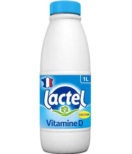 LAIT VITAMINE D LACTEL 1L