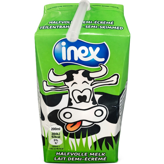 LAIT DEMI ECREME INEX 20CL