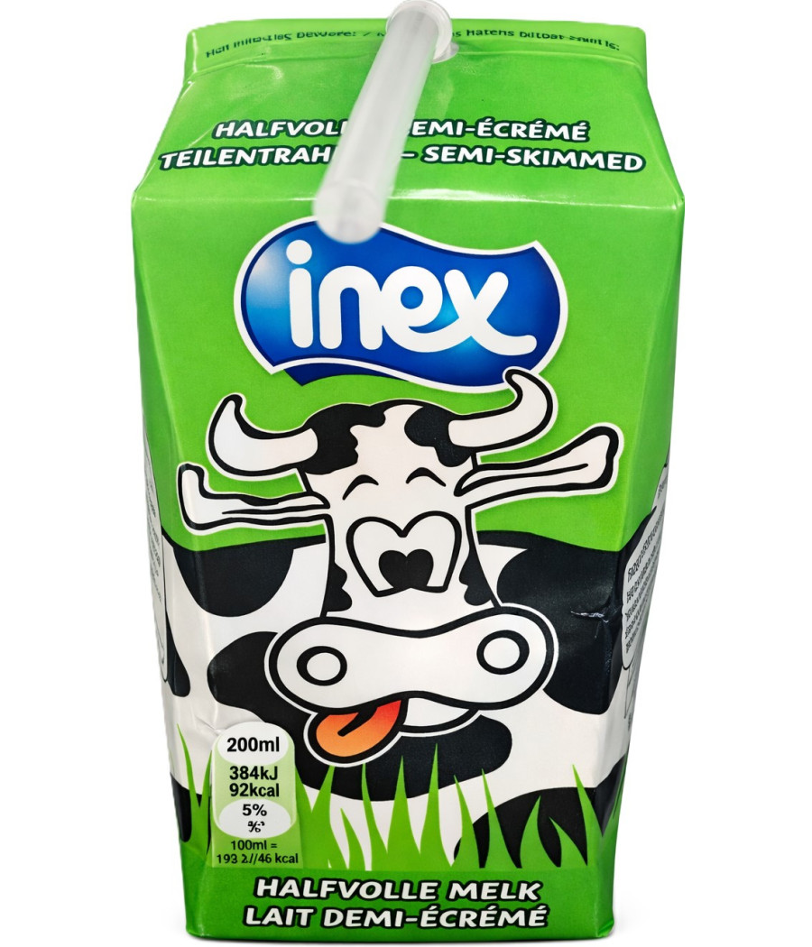 LAIT DEMI ECREME INEX 20CL