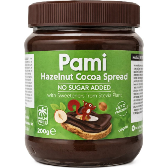 PATE A TARTINER CACAO NOISETTES PAMI 200G