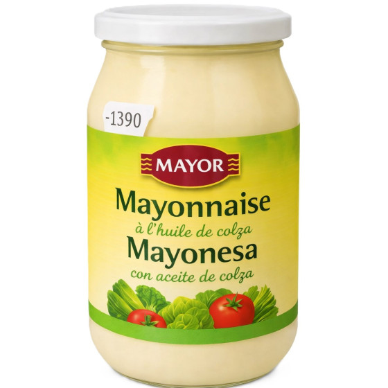 MAYONNAISE A L'HUILE DE COLZA MAYOR