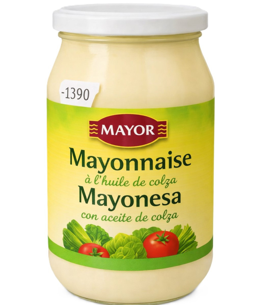 MAYONNAISE A L'HUILE DE COLZA MAYOR