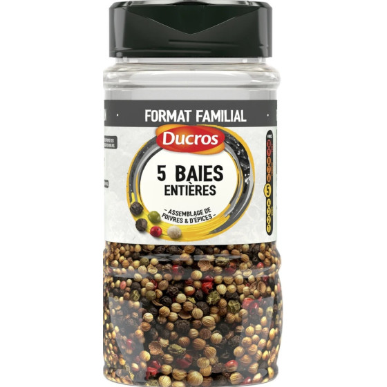 MELANGE DE 5 BAIES ENTIERES DUCROS 190G