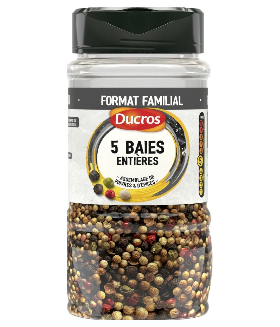 MELANGE DE 5 BAIES ENTIERES DUCROS 190G