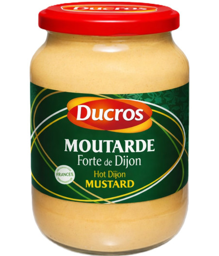 MOUTARDE FORTE DE DIJON DUCROS 370G