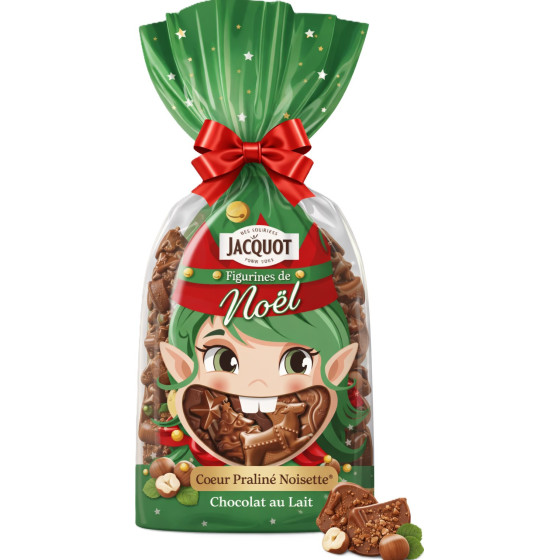 ASSOTISSMENTS CHOCOLAT AU LAIT PRALINE NOISETTE JACQUOT 250G