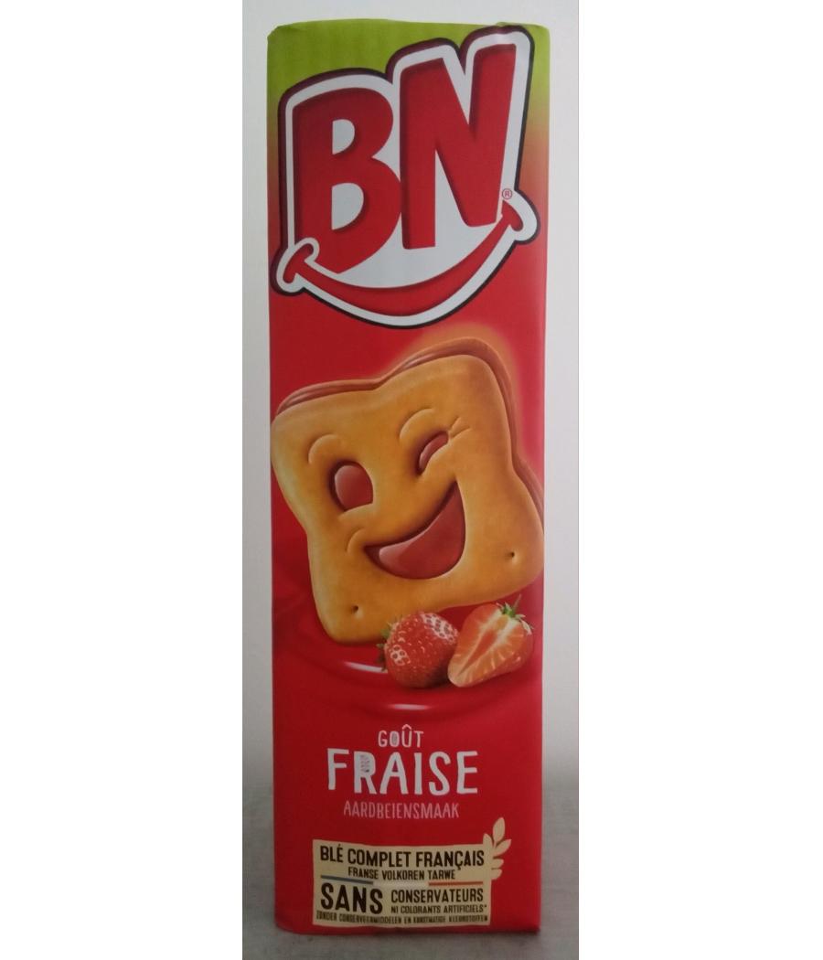 BISCUITS FOURRES BN GOUT FRAISE 285G