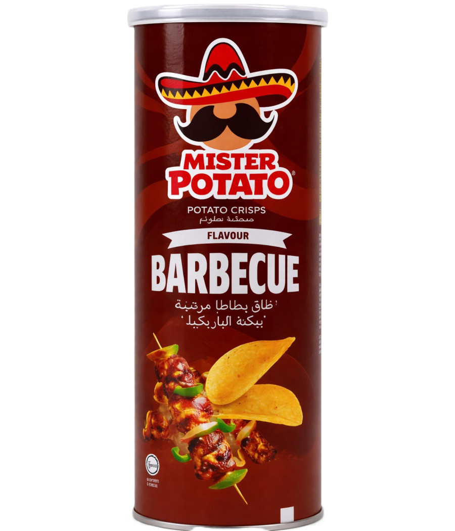 CHIPS BARBECUE MISTER POTATO 150G