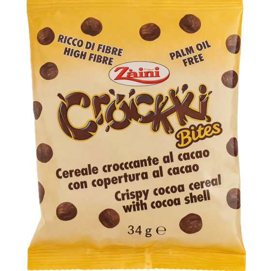 CHOCOLAT CROCKKI BITES ZAINI 34G