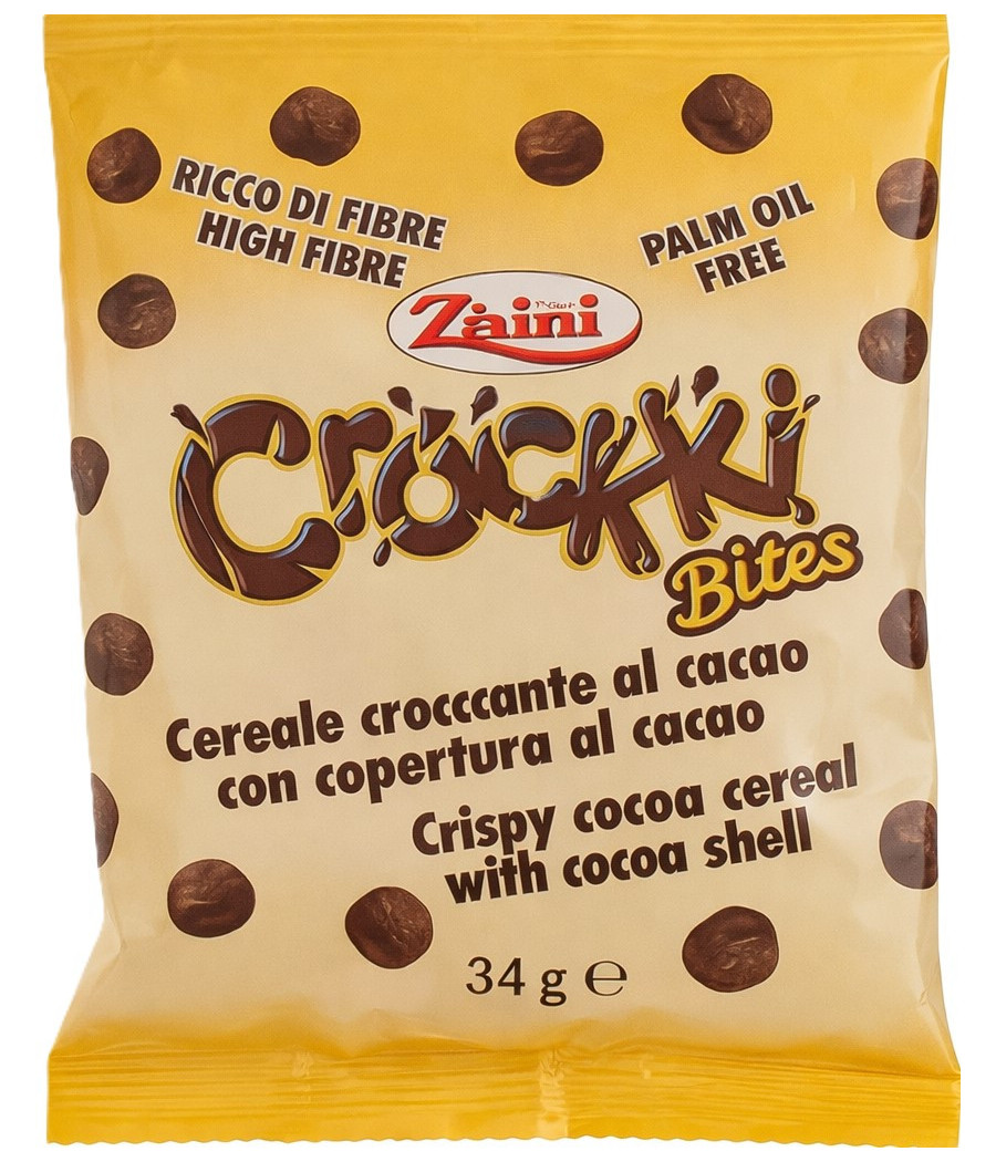 CHOCOLAT CROCKKI BITES ZAINI 34G